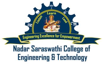 NADAR SARASWATHI COLLEGE OF ENGINEERING & TECHNOLOGY