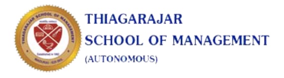 THIAGARAJAR SCHOOL OF MANAGEMENT
