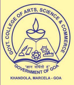 GOVERNMENT COLLEGE OF ARTS, SCIENCE & COMMERCE KHANDOLA