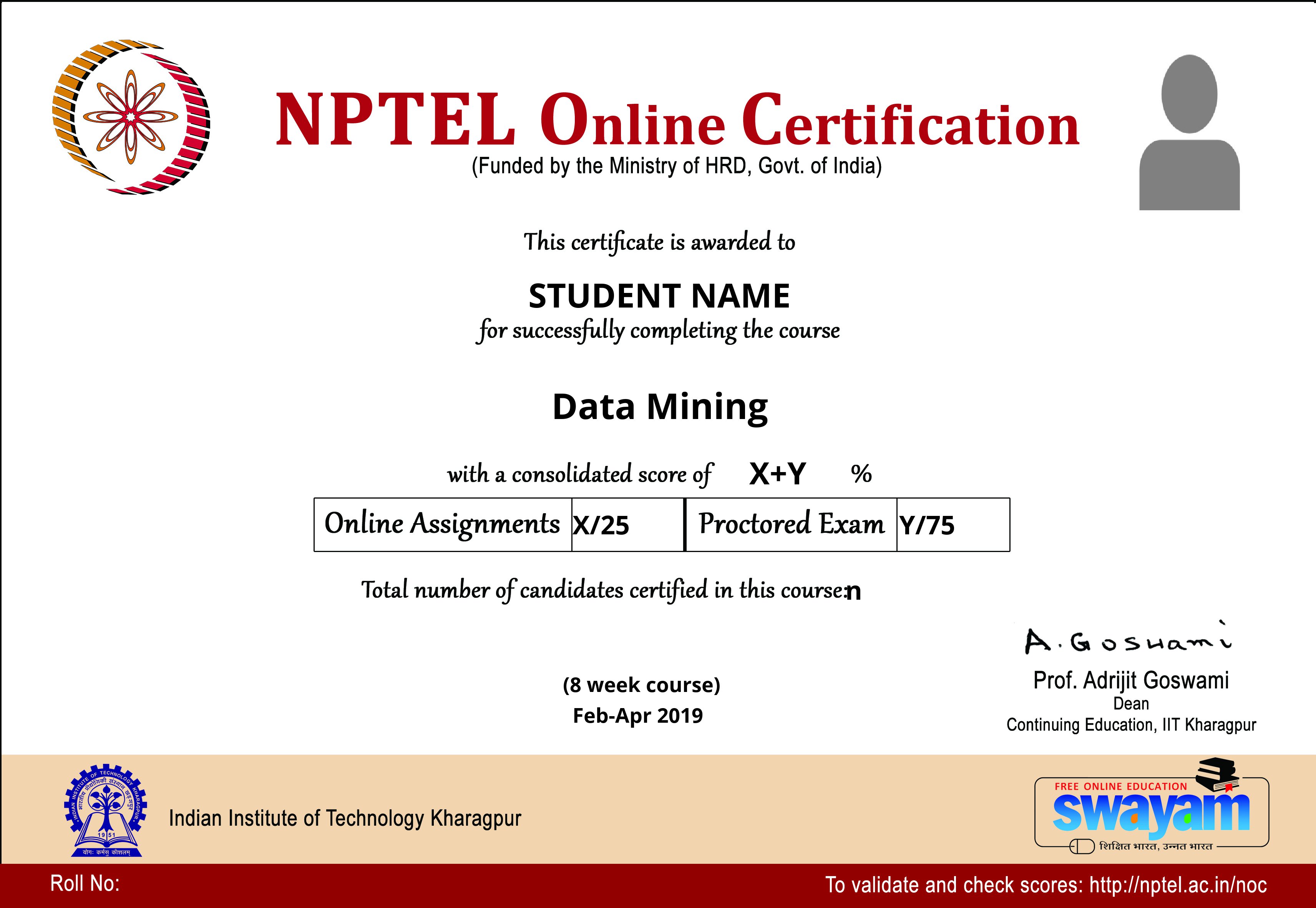 data mining nptel assignment