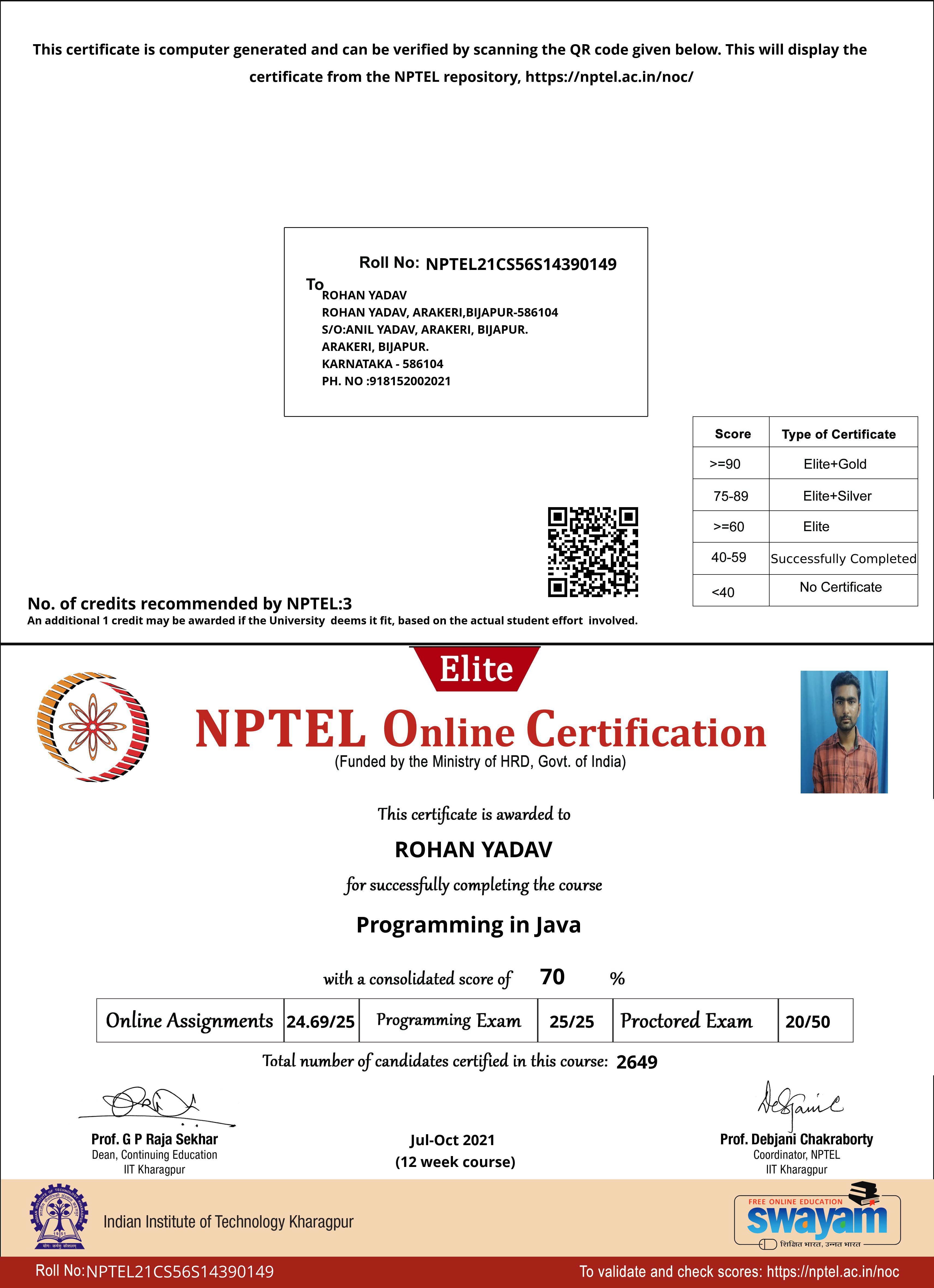 Rohan Yadav - Immediate Joiner | Web Developer | Java Full Stack | Mern ...