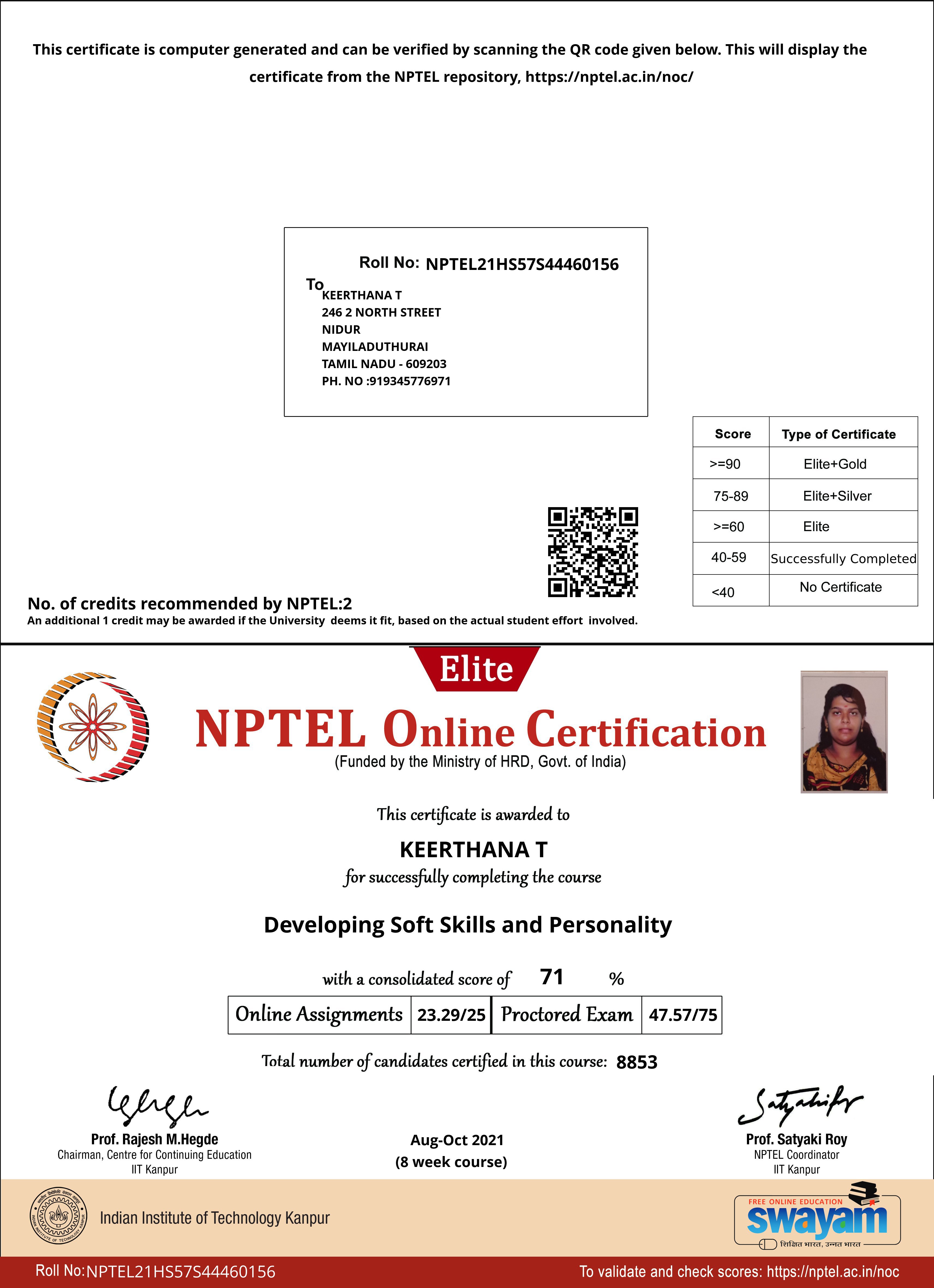 Keerthana T - Software Engineer @ TCS | Java Full Stack Developer ...