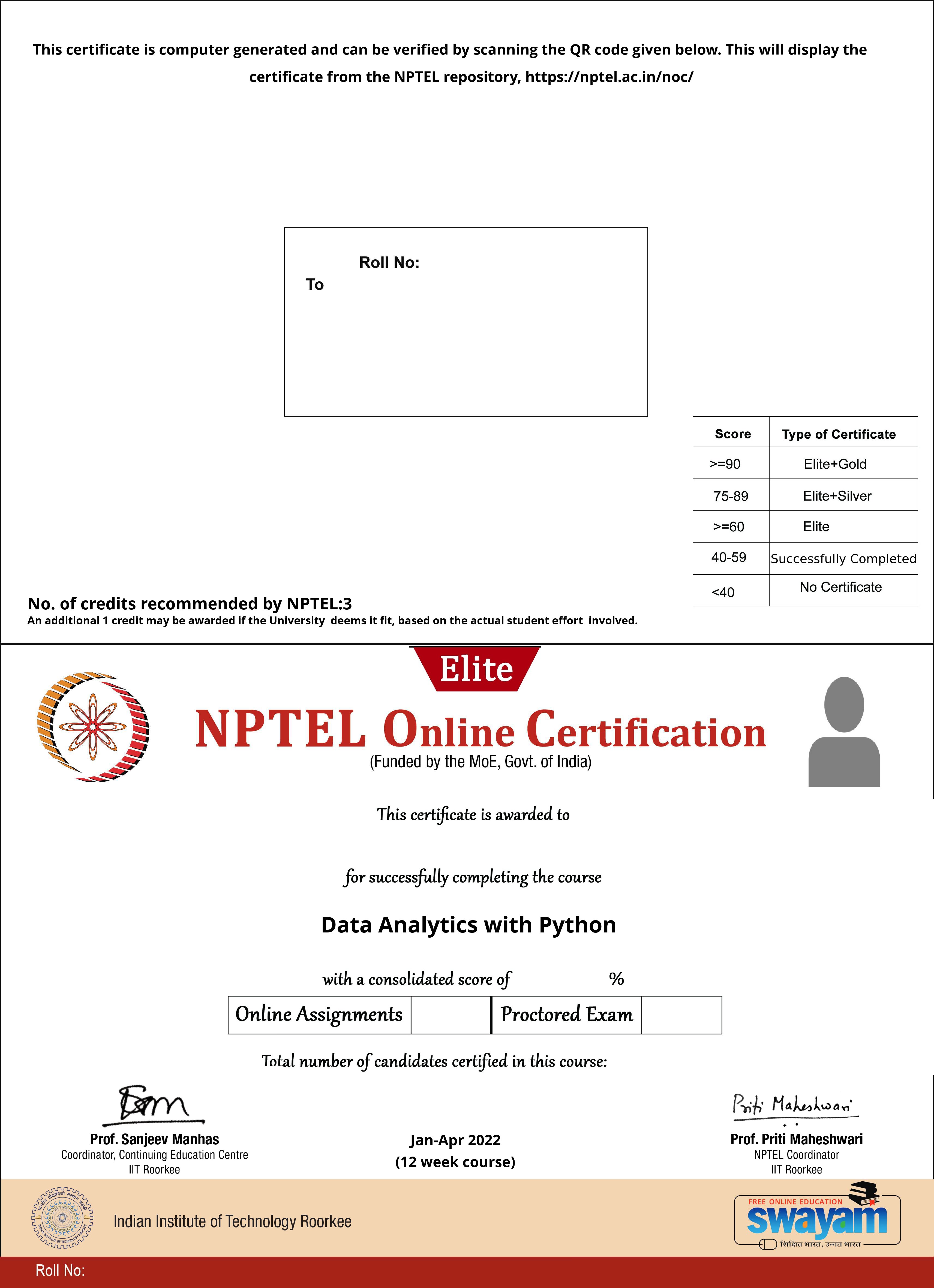 data analytics with python nptel assignment 3 solutions 2023