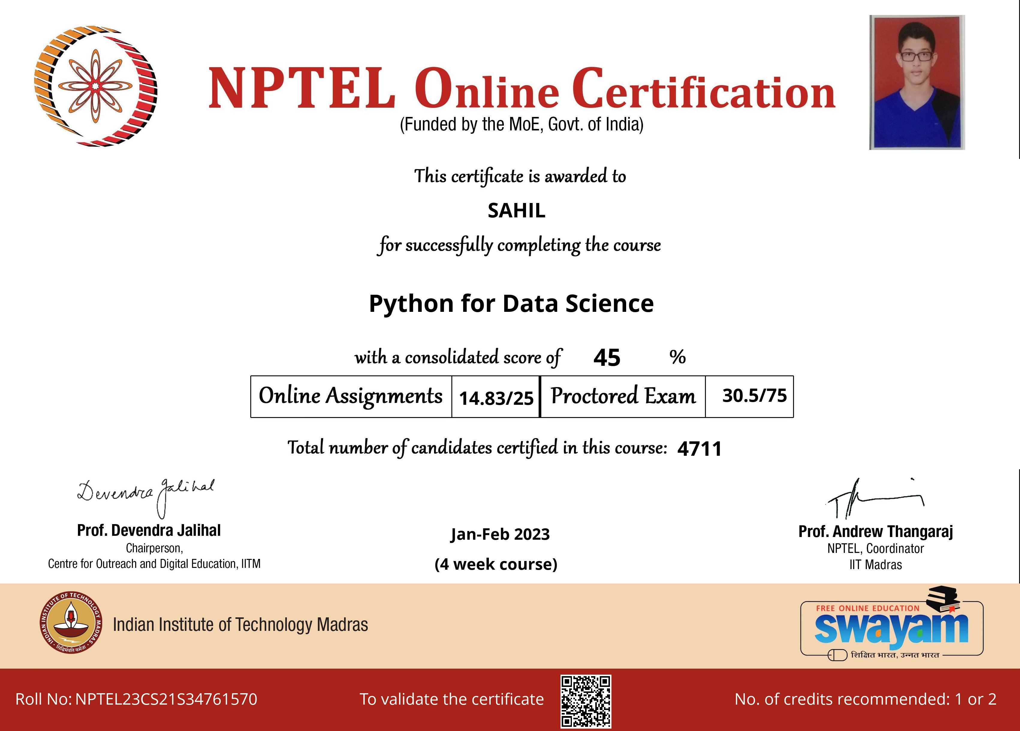 Sahil Sain - Btech (cse) | Aspiring Data analyst | Python | Power Bi ...