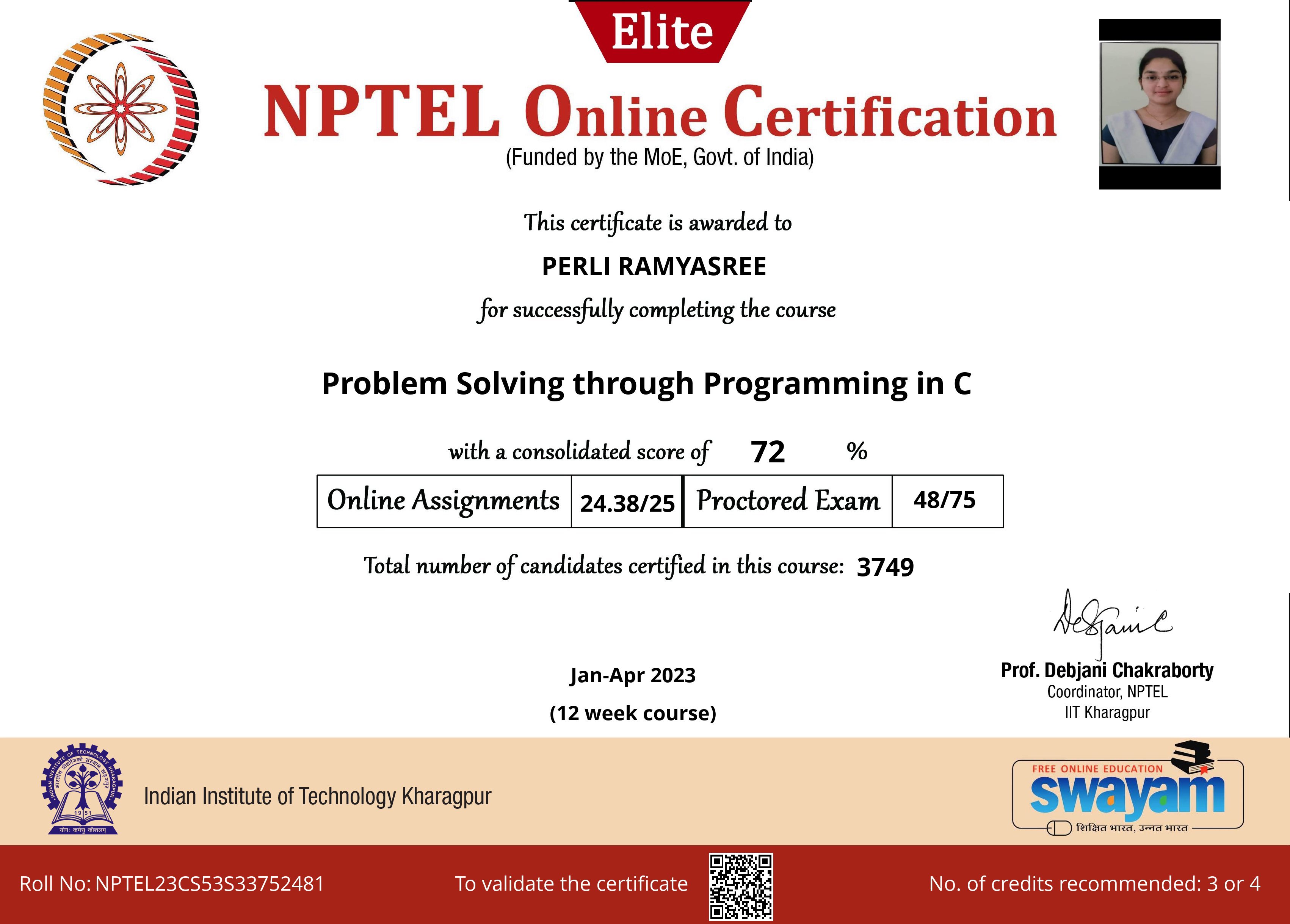 Perli Ramya sree - software engineer at principal global service | LinkedIn