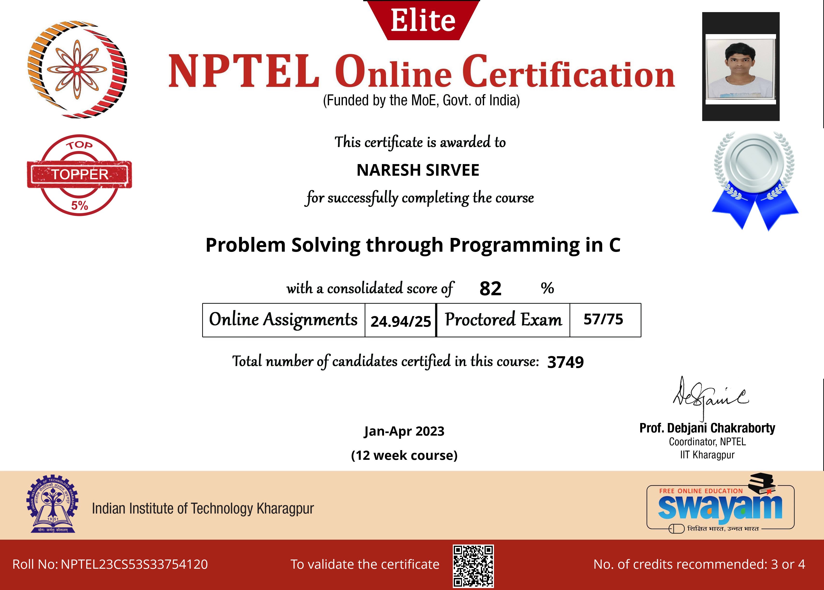 Naresh Sirvee - Computer Science Student | Aspiring Java Developer ...