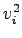 $ v_i^2$