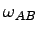 $ \omega_{AB}$