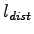 $ l_{dist}$