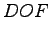 $\displaystyle DOF$