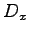 $ D_x$