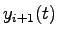$ y_{i+1}(t)$