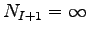 $ N_{I+1} = \infty$