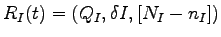 $ R_I(t)=(Q_I,\delta I,[N_I- n_I])$