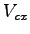 $ V_{cx}$