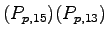$ (P_{p,15}) (P_{p,13})$