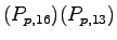 $ (P_{p,16}) (P_{p,13})$