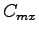 $ C_{mx}$