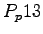 $\displaystyle P_p13$