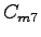 $\displaystyle C_{m7}$