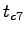 $ t_{c7}$