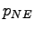 $ p_{NE}$