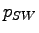 $ p_{SW}$