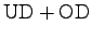 $\displaystyle \mathrm{UD+OD}$
