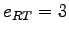 $ e_{RT}=3$