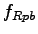 $ f_{Rpb}$
