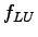 $ f_{LU}$