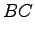 $\displaystyle BC$