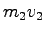 $ m_2v_2$