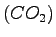 $ (CO_2)$