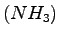 $ (NH_3)$