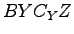 $ BYC_{Y}Z$