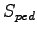$ S_{ped}$