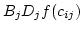${B_j D_j f(c_{ij})}$