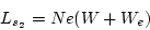 \begin{displaymath}
L_{s_2}=Ne(W+W_e)
\end{displaymath}
