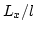 $L_x/l$