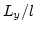 $L_y/l$