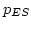$p_{ES}$