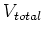 $V_{total}$
