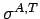 $\sigma^{A,T}$