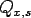$Q_{x,s}$