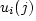 $v_i(j)$