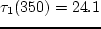 $\tau_2(560)= 28.2$
