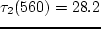 $\tau_4(210)= 15.2$