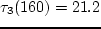 $\tau_4(270)= 15.5$