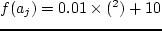 $h(d_{ij}) = d_{ij}^2$